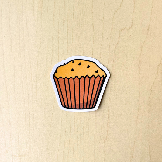 Chocolate Chip Muffin Sticker