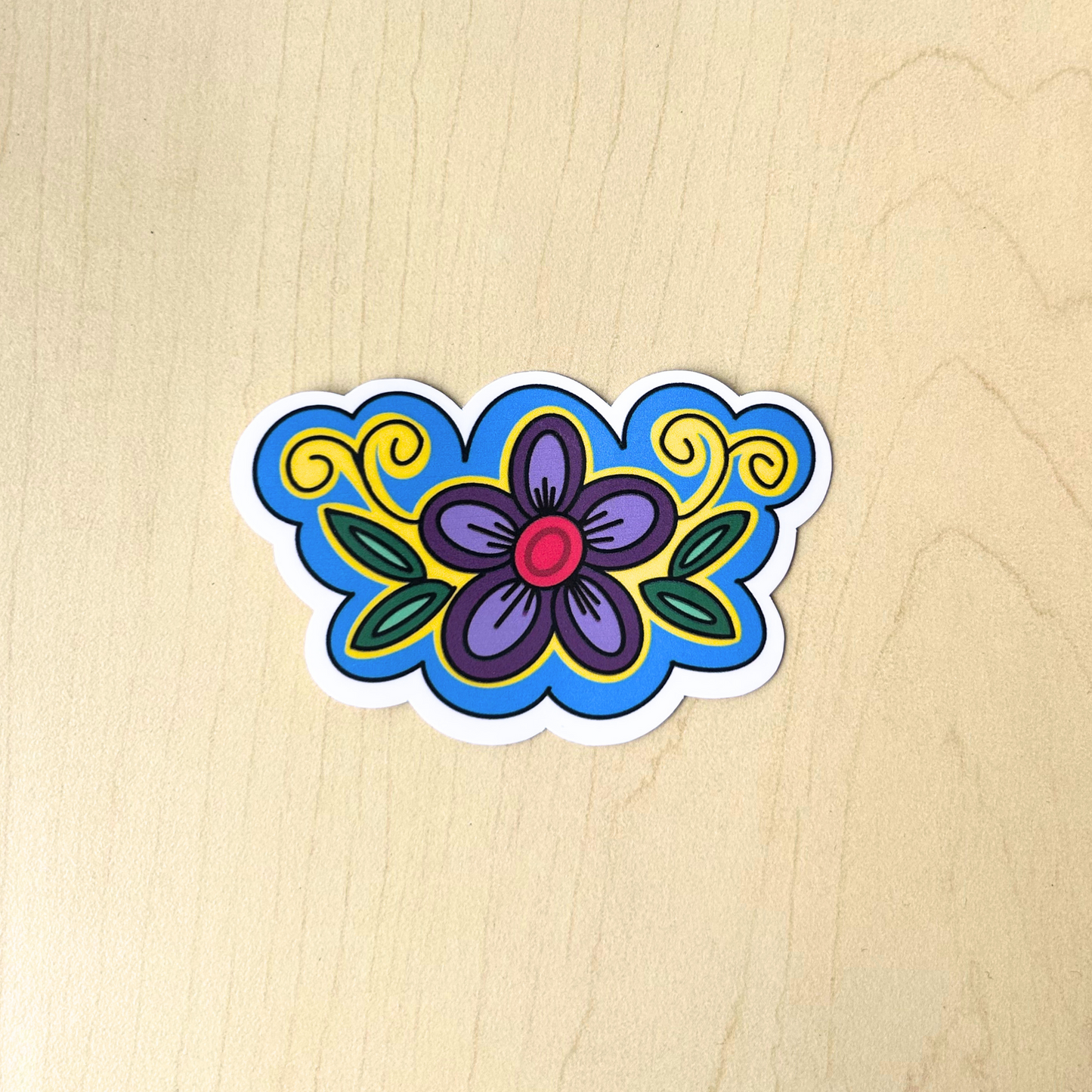 Floral Daisy Sticker