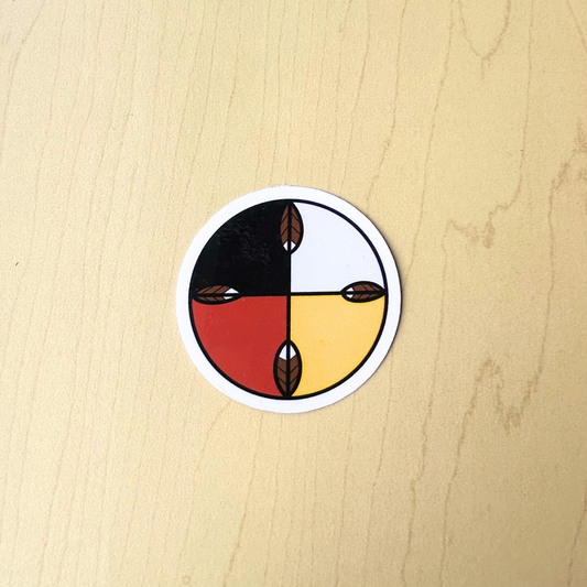 Medicine Wheel Sticker