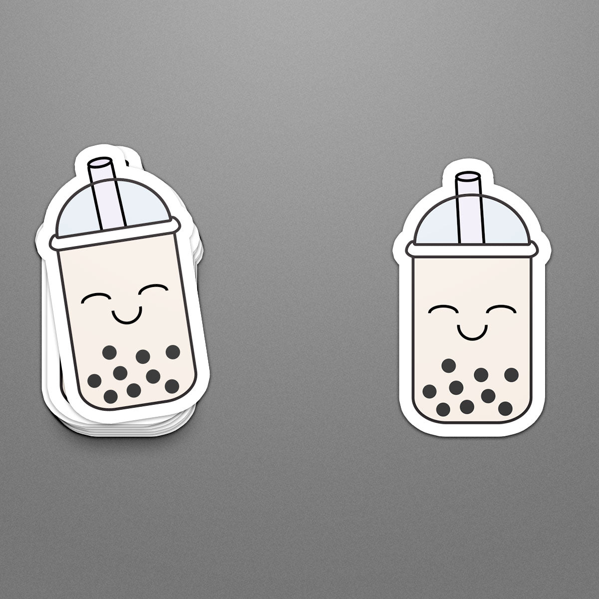 Milk Bubble Tea Sticker