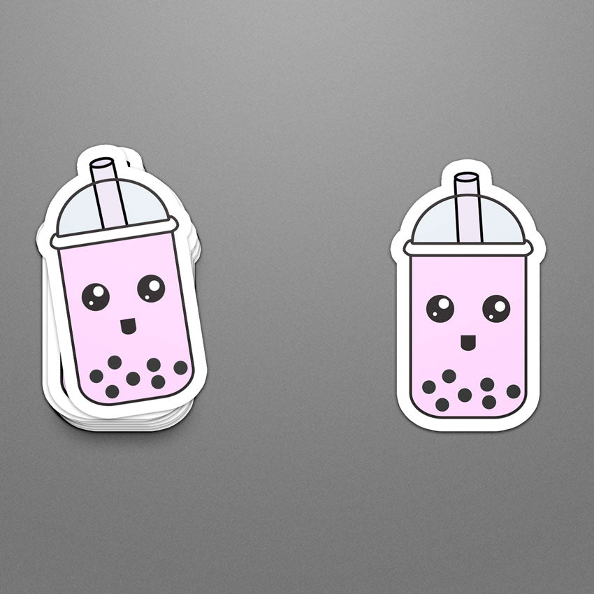 Watermelon Bubble Tea Sticker