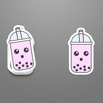 Watermelon Bubble Tea Sticker